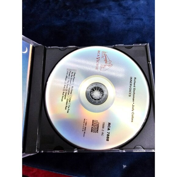 Richard Stoltzman with Judy‎ Collins - Innervoices RCA Victor CD Early Press - Picture 3 of 4